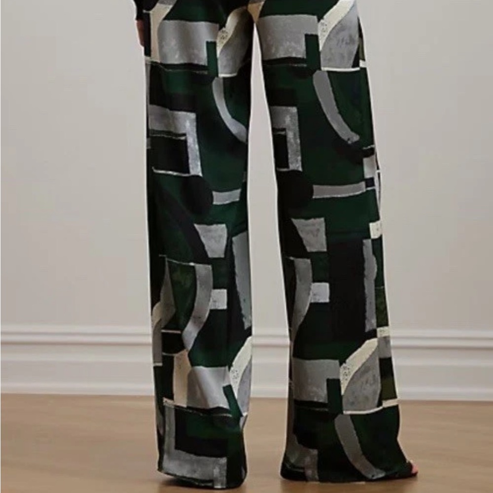 Lauren Ralph‎ Lauren Geo Silk Pants - Picture 3 of 10